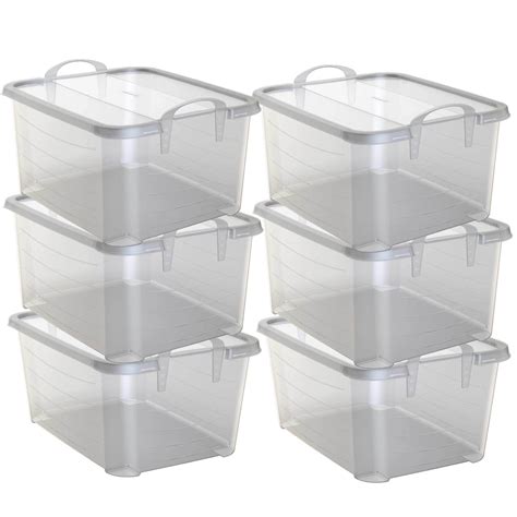 walmart metal storage box|clear totes storage bins walmart.